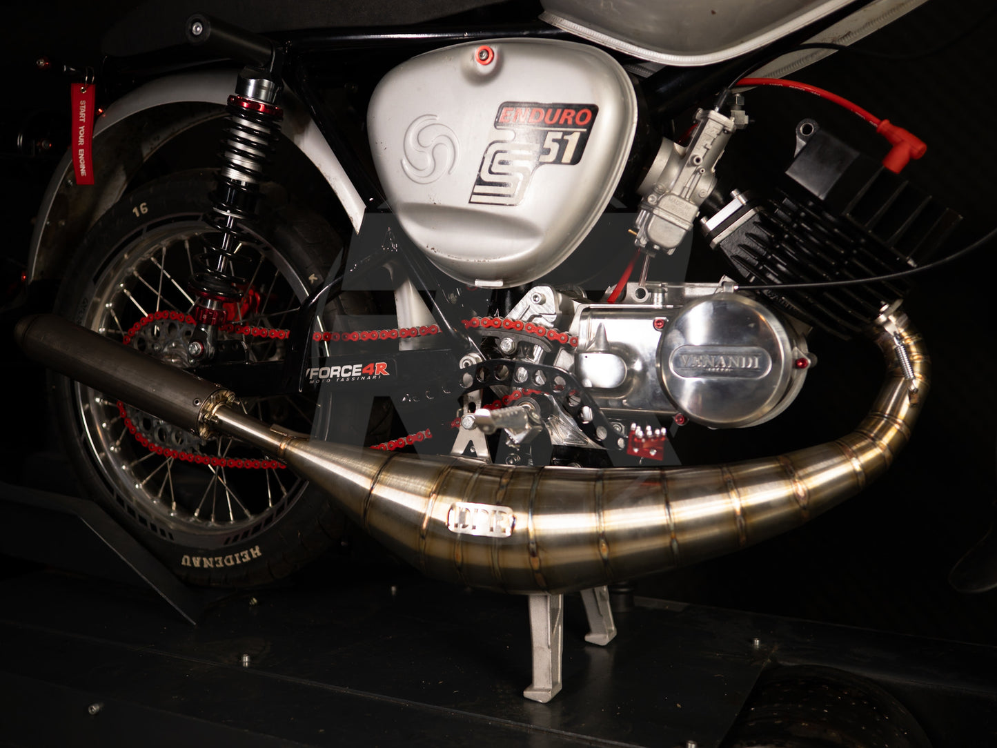 SIMSON RACING MTX 130 Auspuffanlage